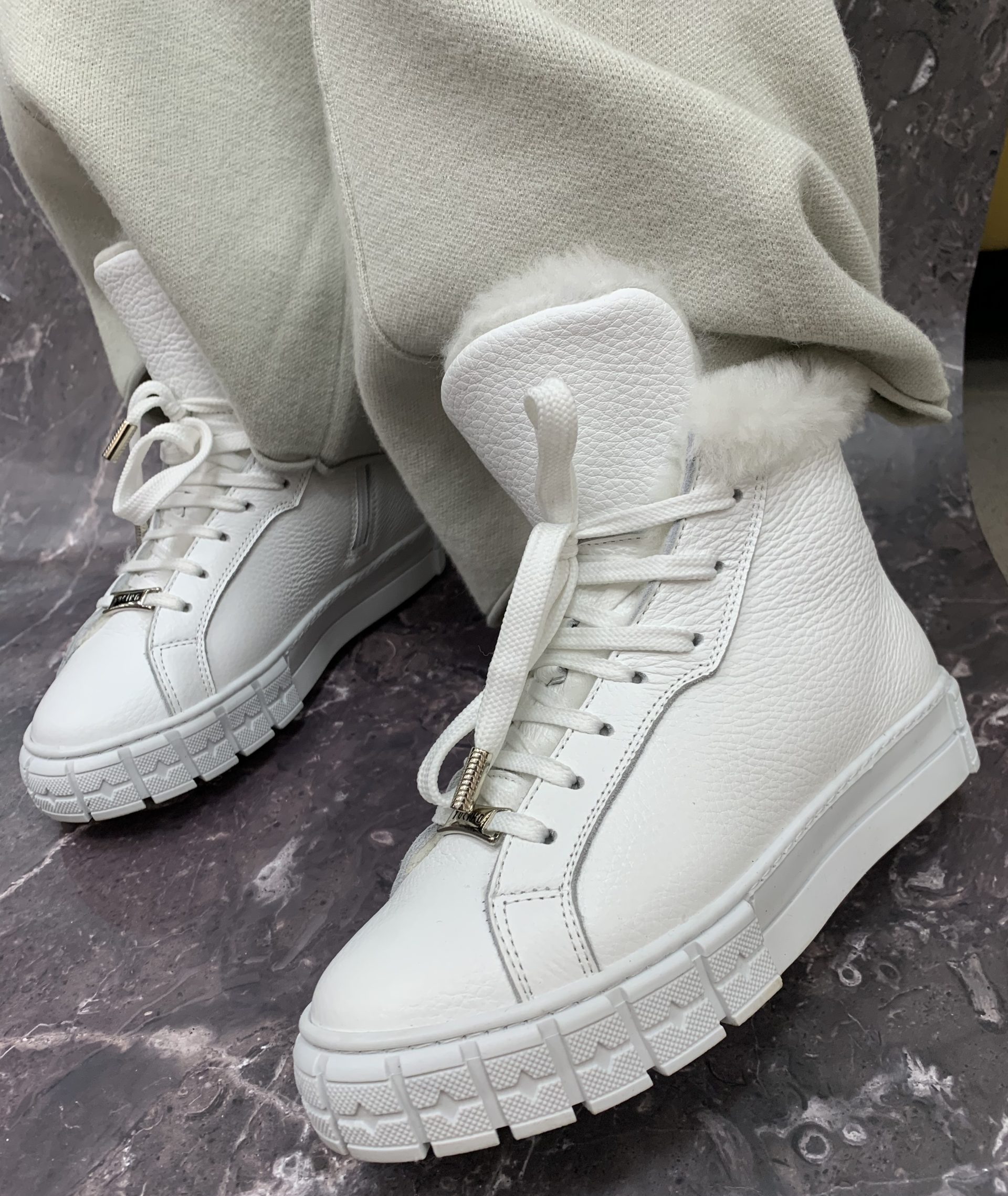 Ботинки женские ТУКИНО зима белые - Интернет магазин обуви